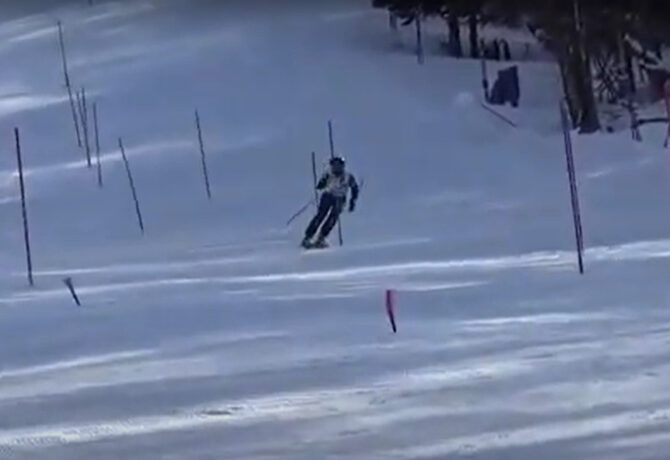【中学】スキーアルペン回転 全国大会出場決定