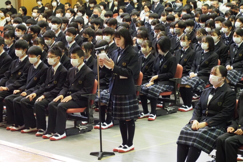 高校入学式 令和４年度入学式 | 福井県立坂井高等学校