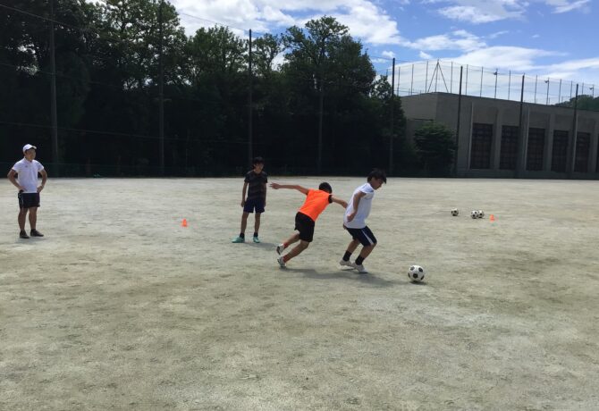 【中学】サッカー部の活動