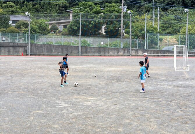 【中学】サッカー部の活動