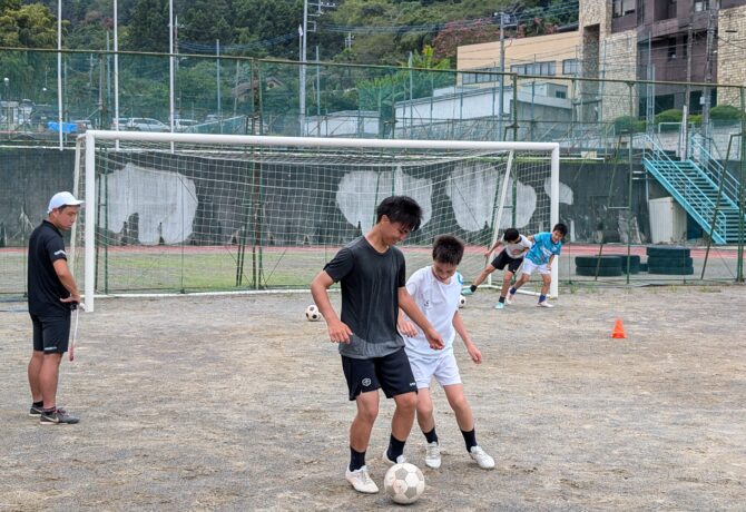 【中学】サッカー部の活動