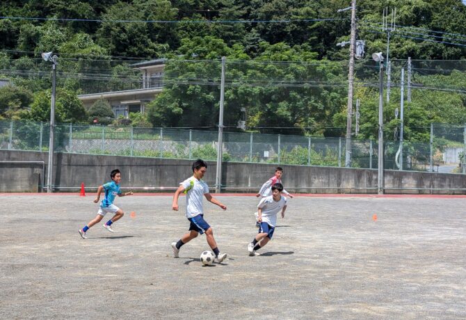 【中学】サッカー部の活動