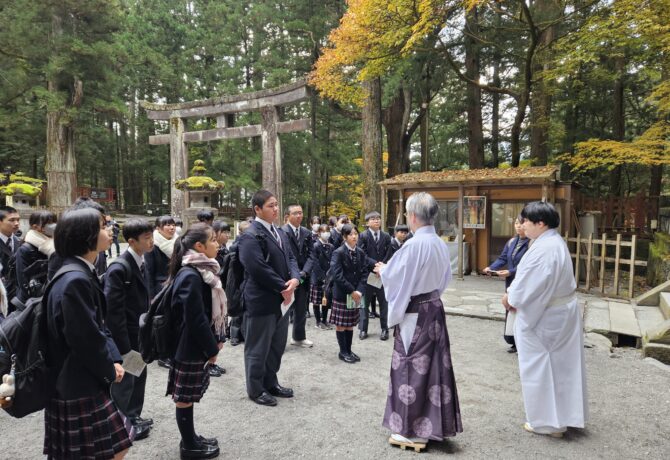 【中学】1年校外学習