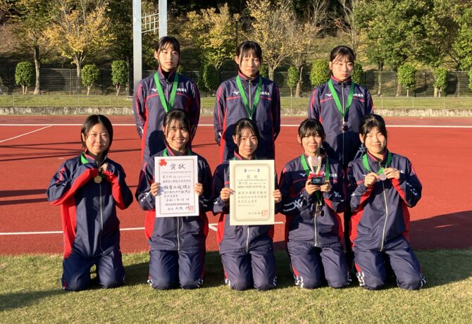 【陸上競技部】栃木県高校駅伝競走大会　女子３位入賞