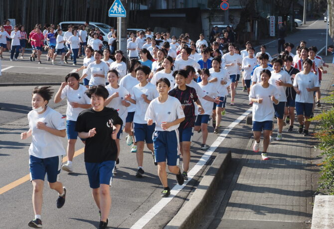 【高校】第62回校内マラソン大会