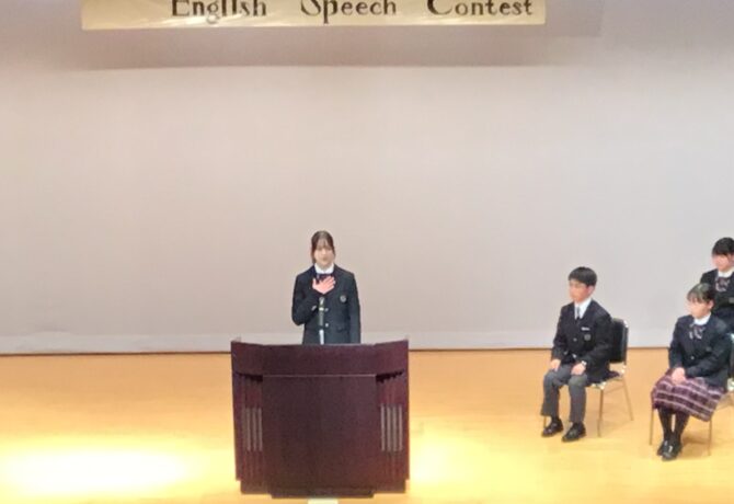 【中学】The 29th English Speech Contest