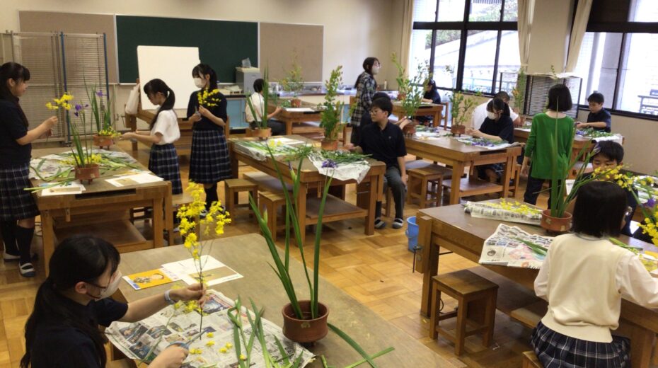 2-1　華道教室の様子