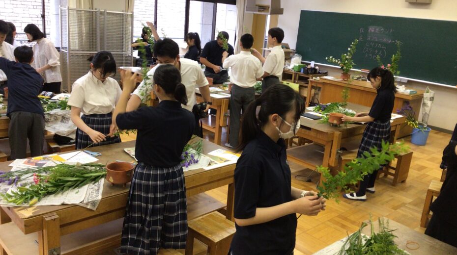 2-2　華道教室の様子