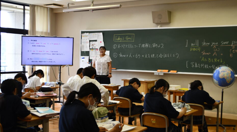 モニターを活用した説明①