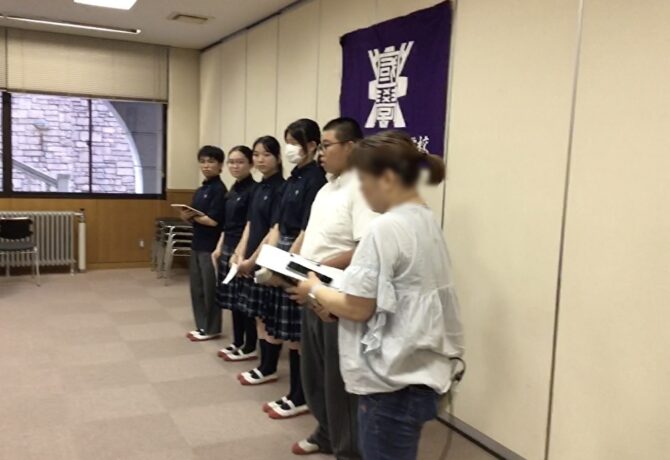 【中学】FMくらら857に出演