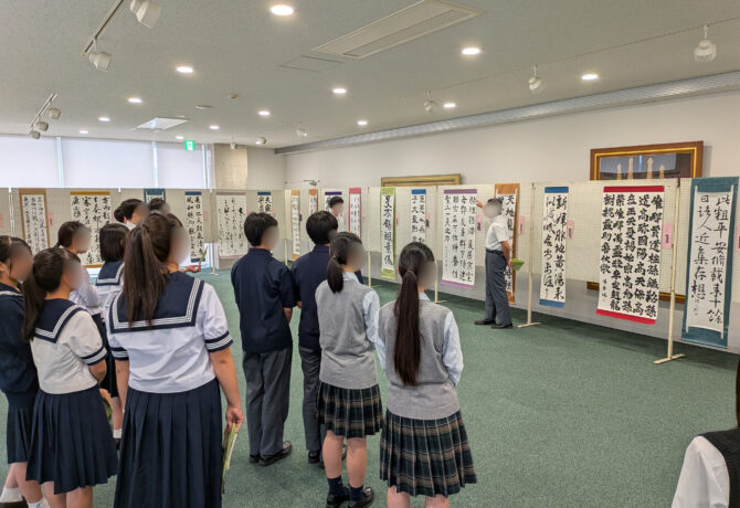【書道部】第60回栃木市内高等学校合同書道展