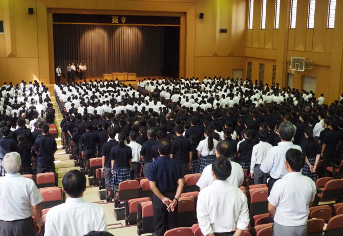 2学期始業式