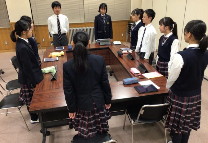 【中学】代表委員会