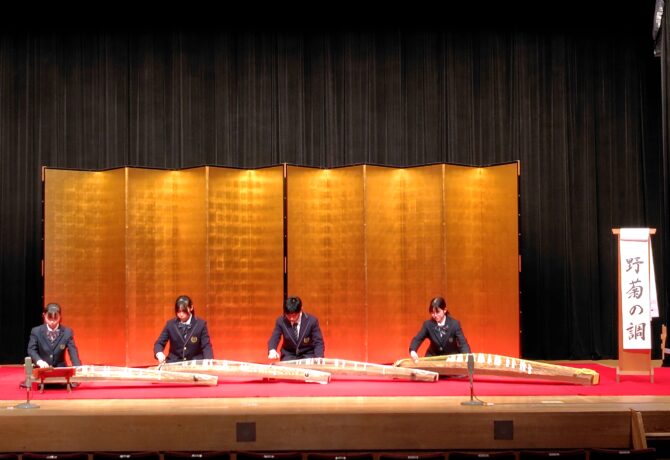 【箏曲部】栃木市文化祭三曲演奏会　参加