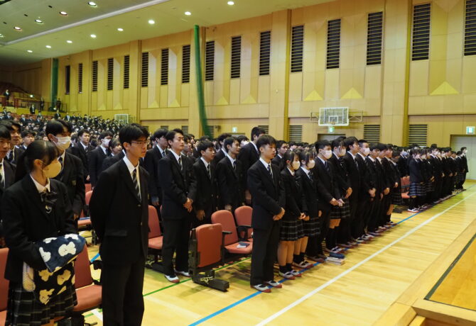 全校朝礼