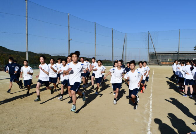 【中学】第30回全校マラソン大会