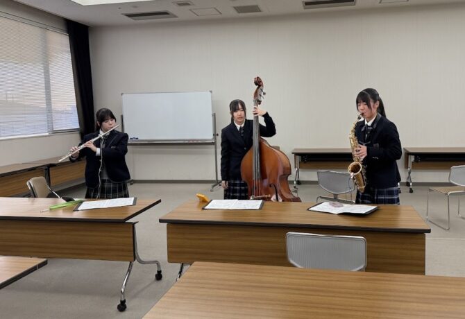 【吹奏楽部】アンサンブルコンテスト銀賞受賞