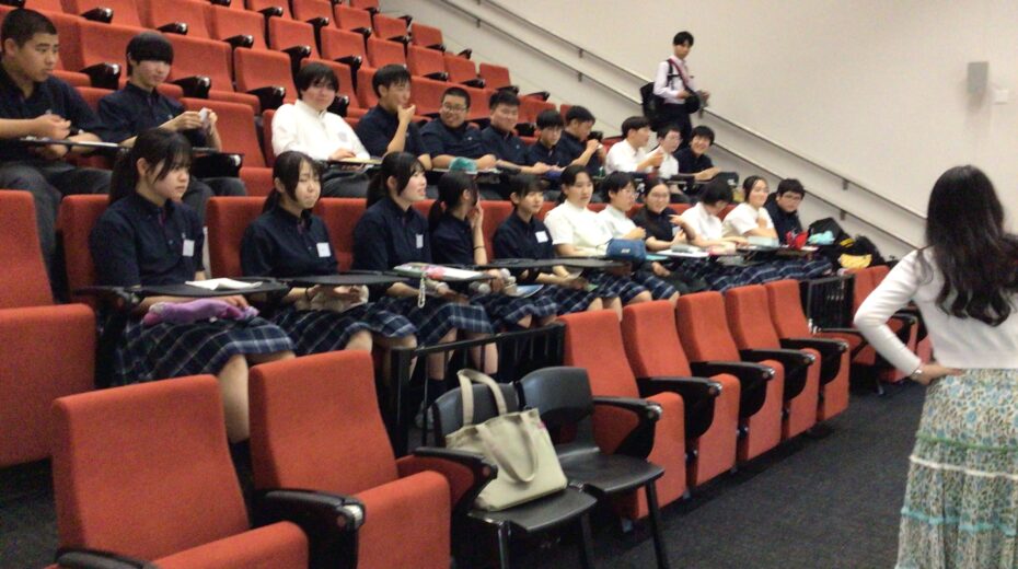 先生の自己紹介