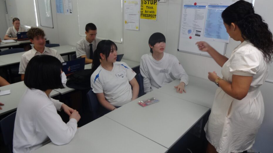 Year10　Healthの授業