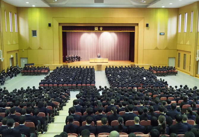 始業式・新任式・対面式