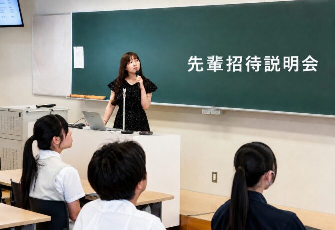先輩招待説明会　