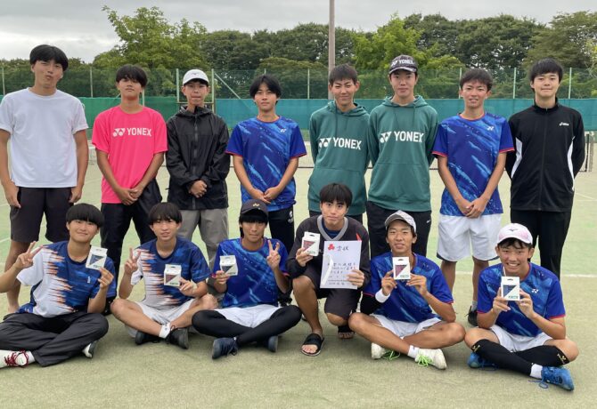 ソフトテニス部　南部支部新人大会結果